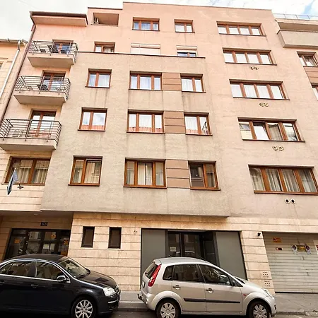 Modern Downtown Retreat Lägenhet Budapest