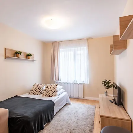 Modern Downtown Retreat Lägenhet Budapest